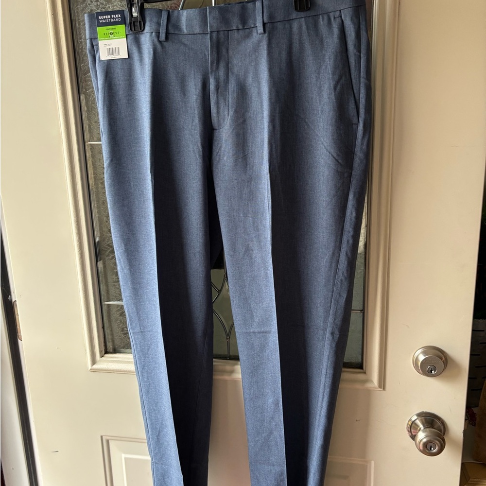 LAST CALL 
Kenneth Cole Classic Gray Dress Pants